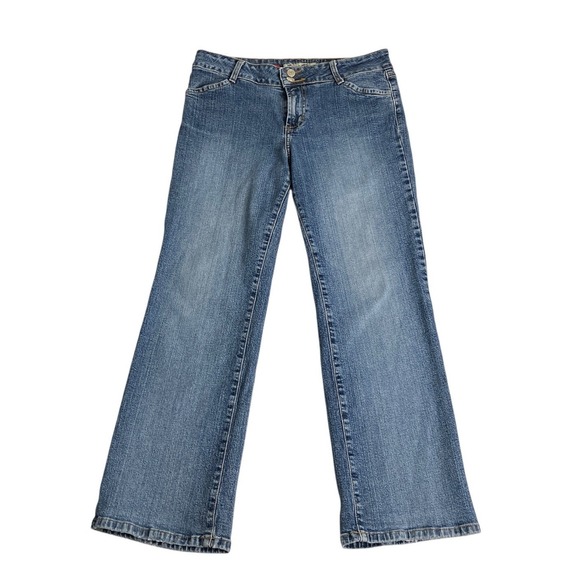 Paris Blues Denim - Vintage Y2K Paris Blues Soulmate Crop Jeans Womens 9 Denim Capri Denim Mid Rise